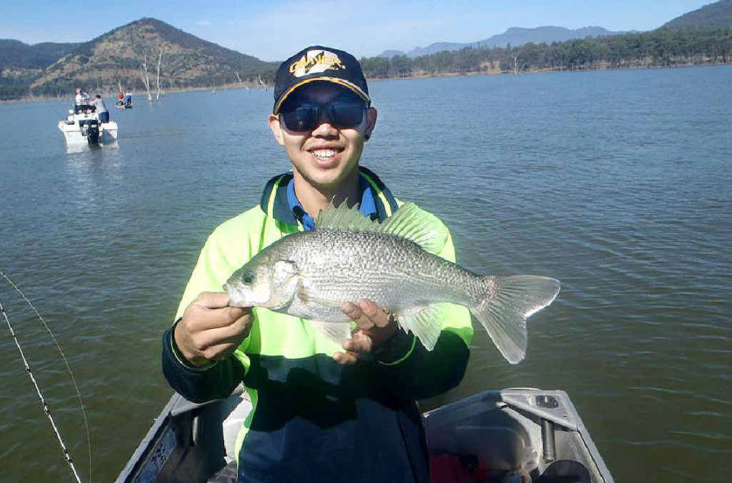 DAM GOOD: Norris Ton caught this cracker bass at Moogerah Dam. DAM GOOD: Norris Ton caught this cracker bass at Moogerah Dam.